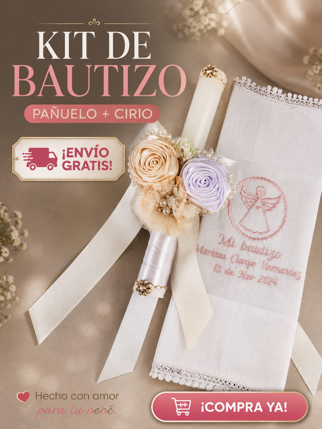 KIT DE BAUTIZO