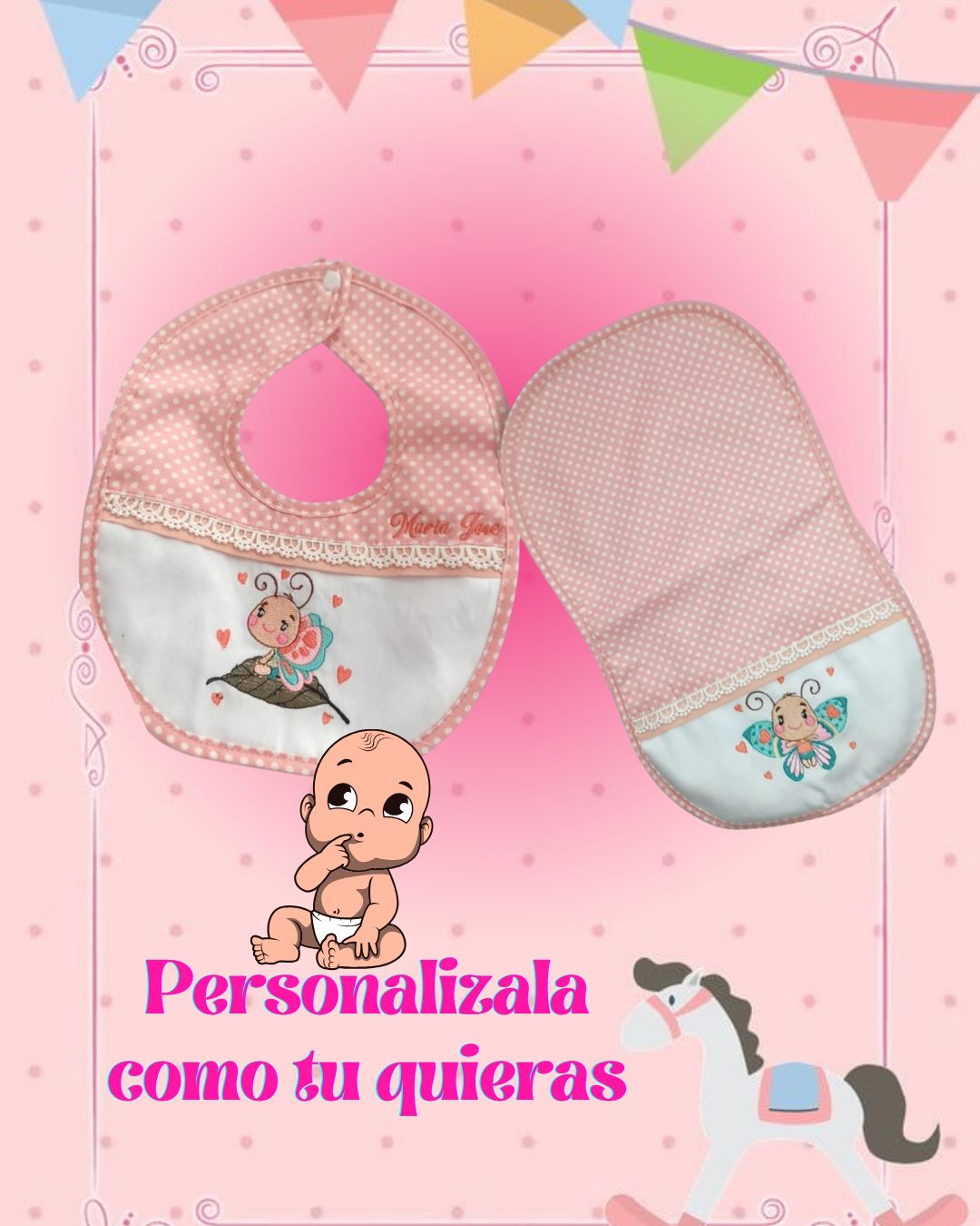 Baberos Únicos para Tu Pequeño: Suavidad y Diversión en Cada Bocado 🌟🍓