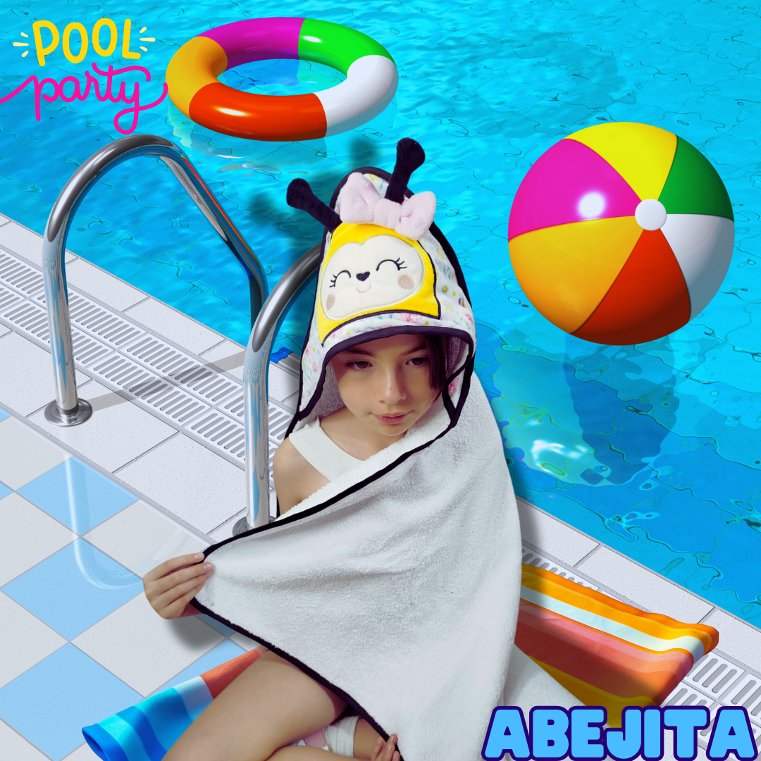 Comodidad y diversión en cada baño: Toallas con capucha para niños!! Selecciona modelo en la parte de abajo.