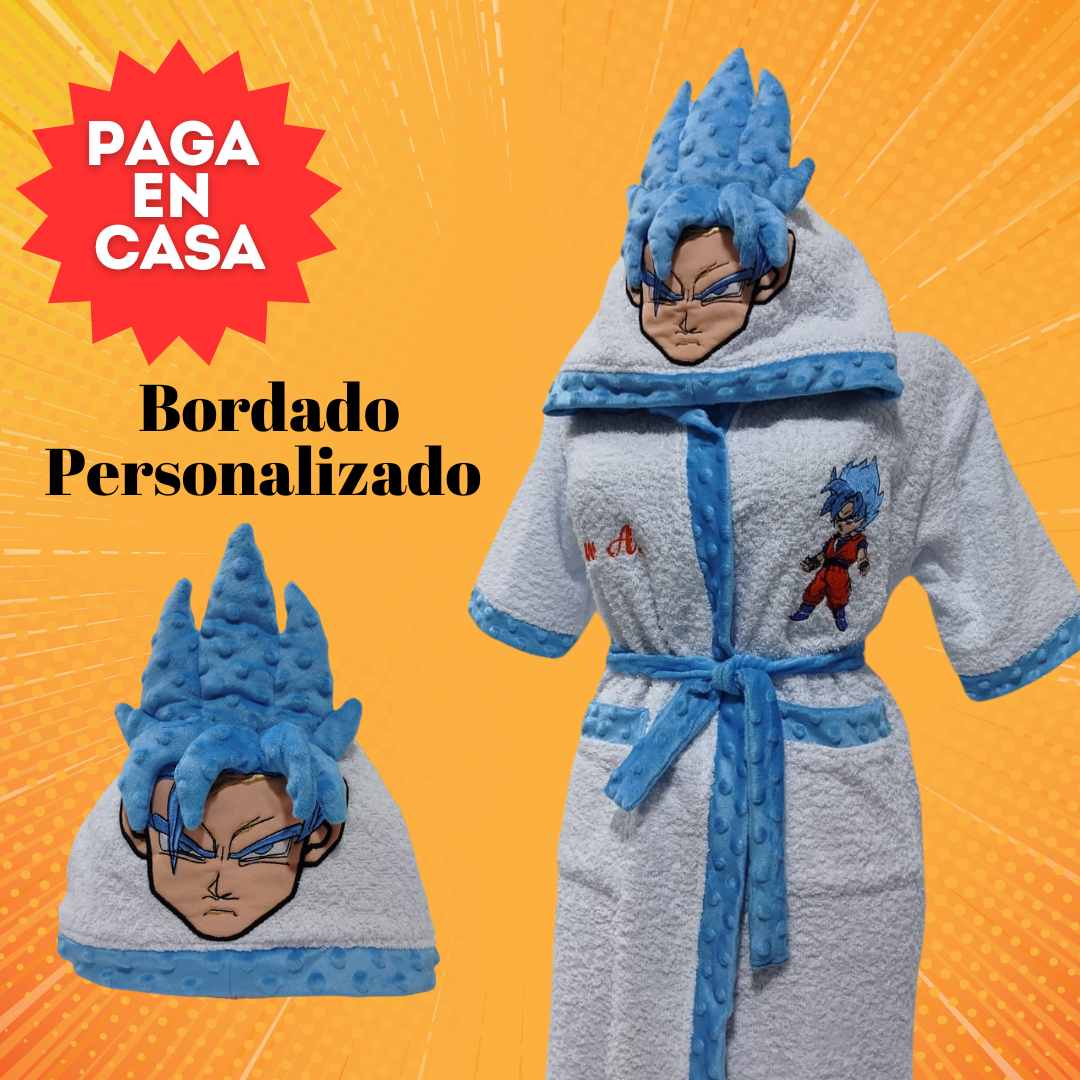 "BataBum" Batas de baño, PERSONALIZADAS! Selecciona talla y modelo en la parte de abajo, Da Click en COMPRA AHORA y un asesor se comunicara contigo para ayudarte!